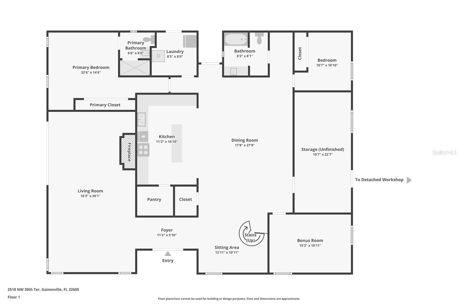 2510 NW 30TH TER, GAINESVILLE, FL, 32605