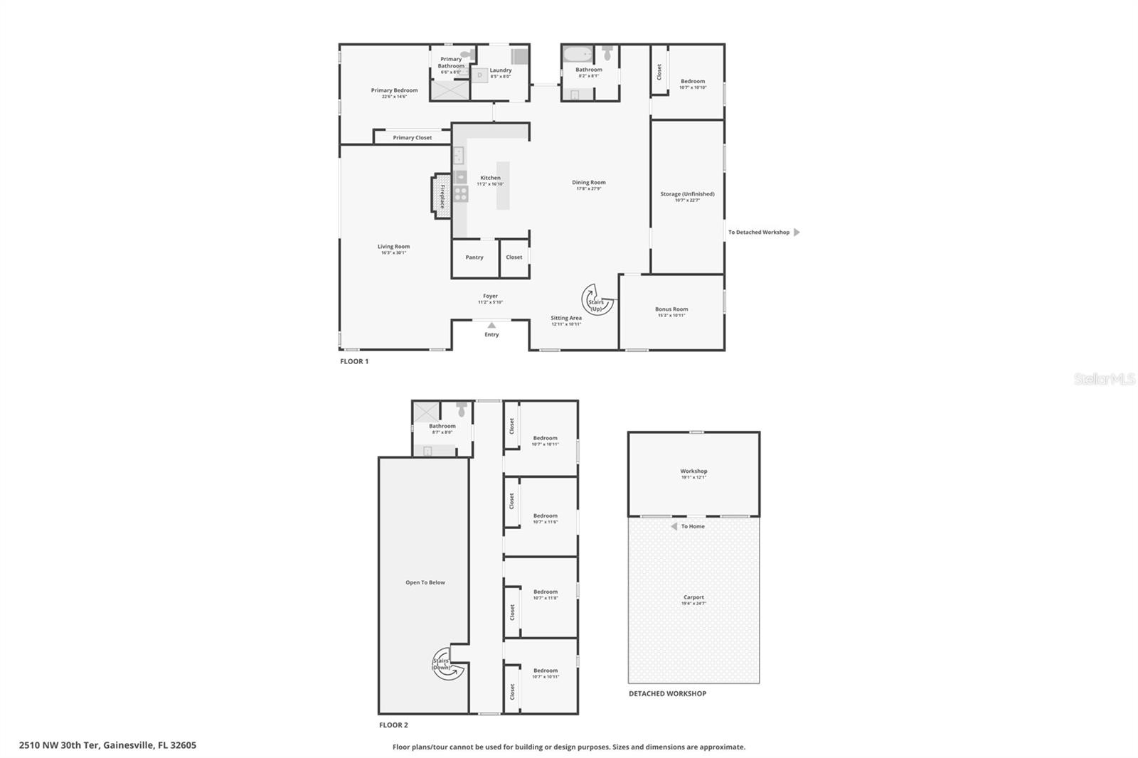 2510 NW 30TH TER, GAINESVILLE, FL, 32605
