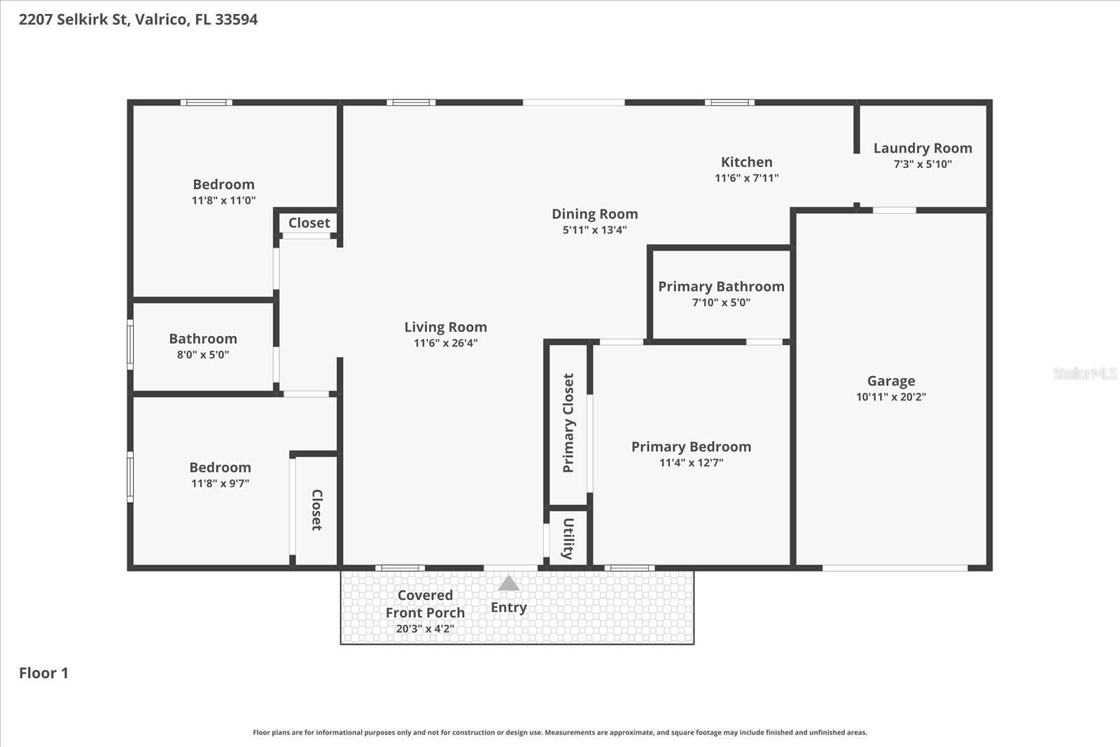 2207 SELKIRK ST, VALRICO, FL, 33594