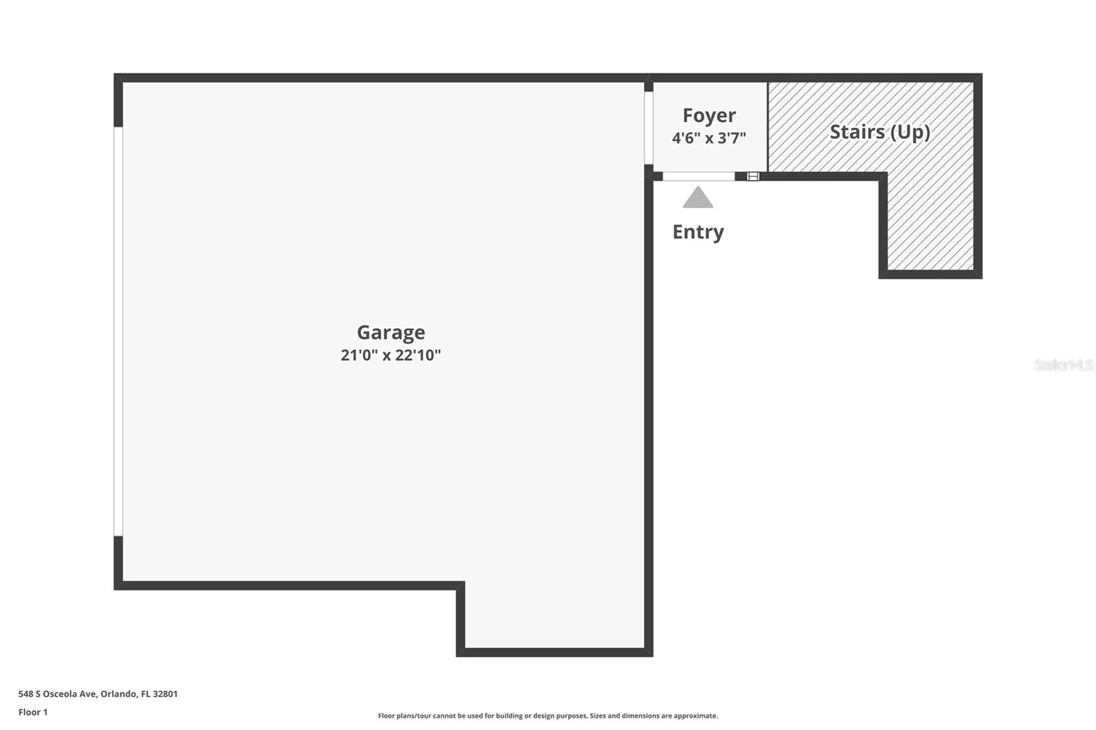 548 S OSCEOLA AVE, ORLANDO, FL, 32801