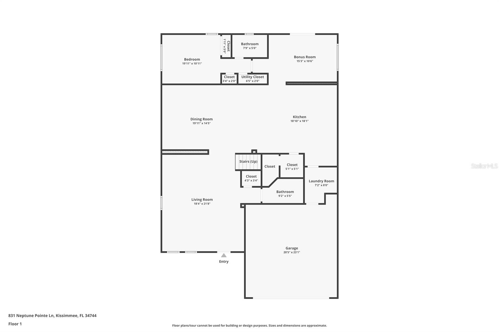 831 NEPTUNE POINTE LN, KISSIMMEE, FL, 34744