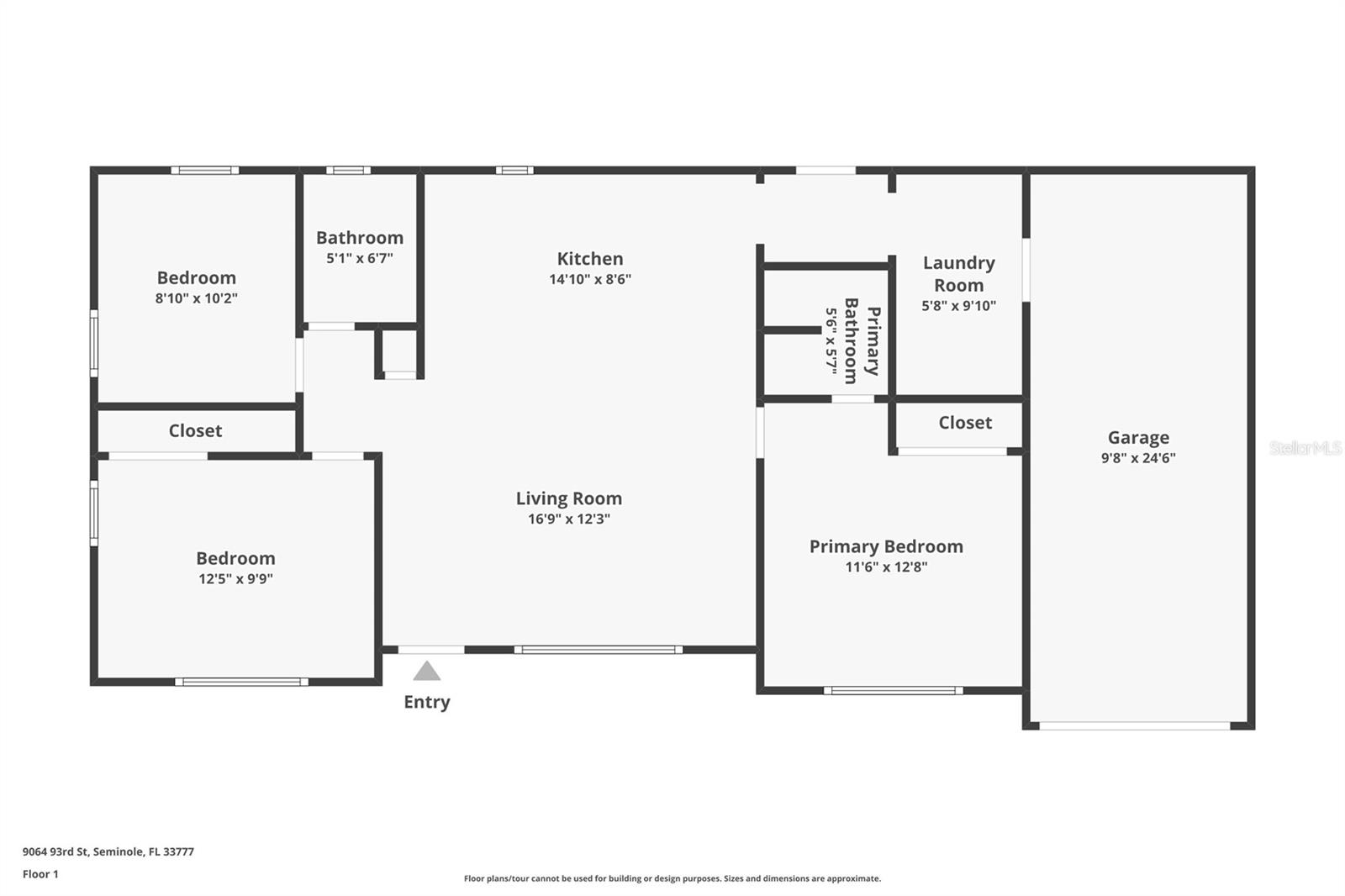 9064 93RD ST, SEMINOLE, FL, 33777