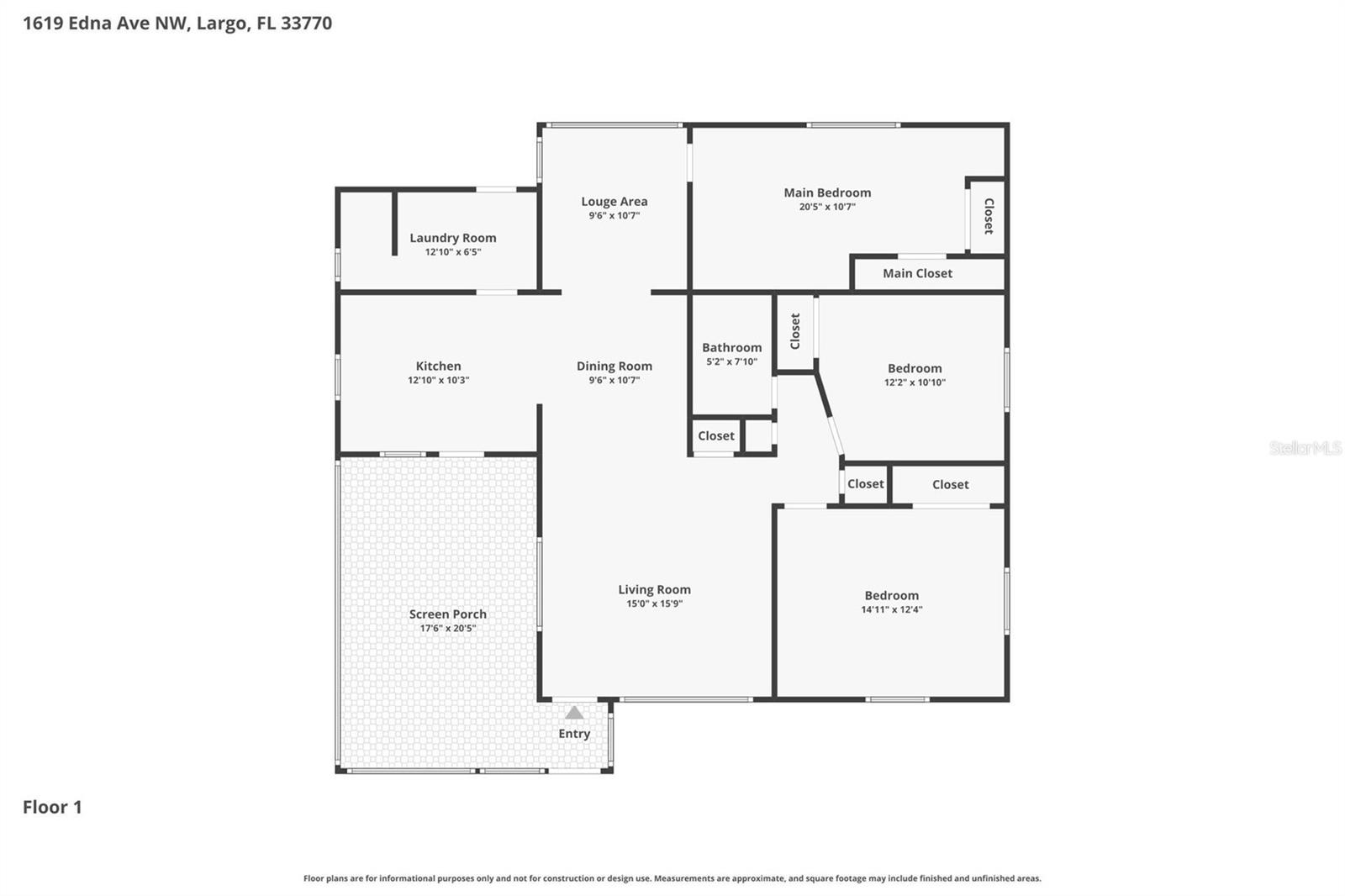 1619 EDNA AVE, LARGO, FL, 33770