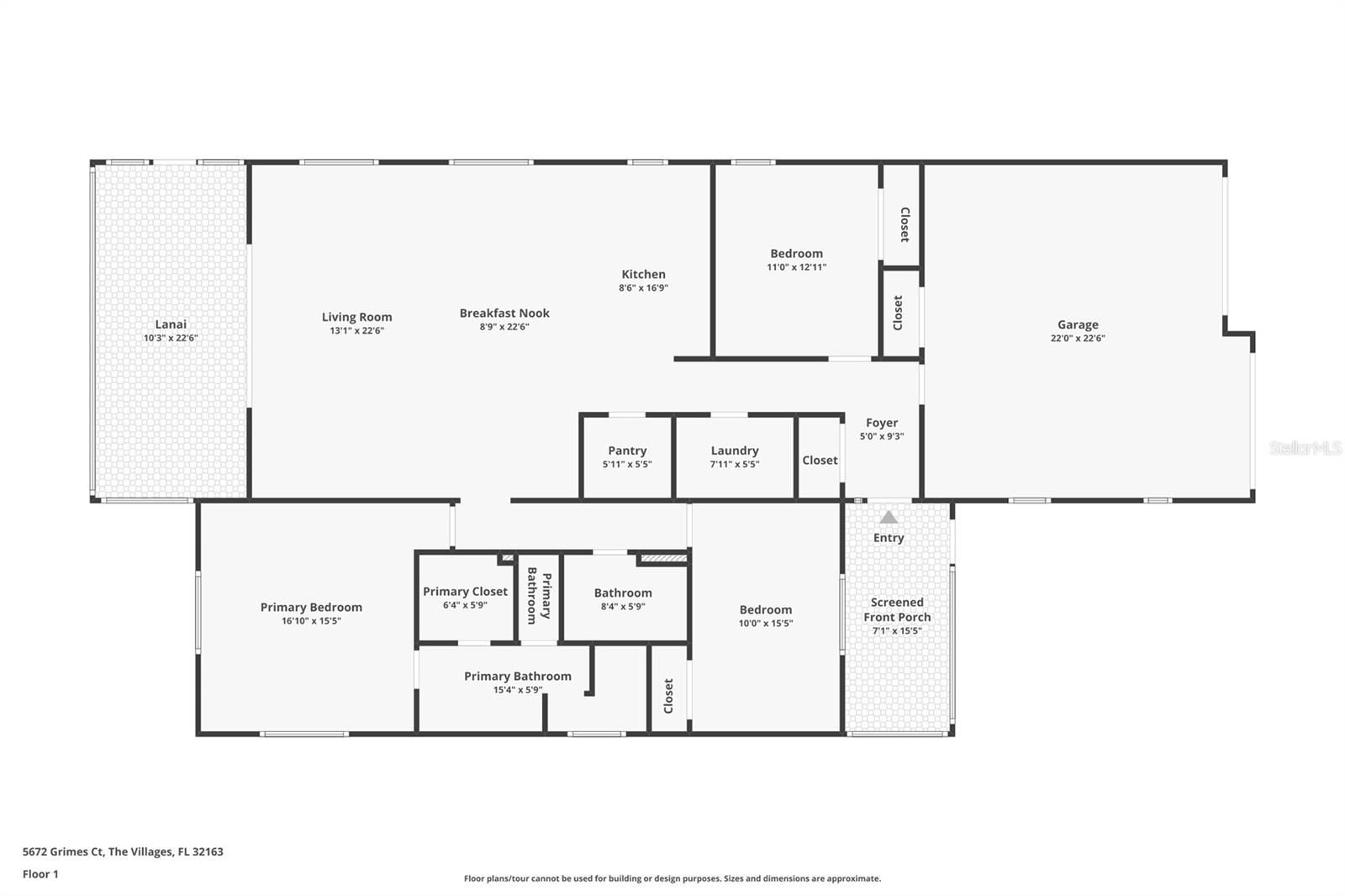 5672 GRIMES CT, THE VILLAGES, FL, 32163