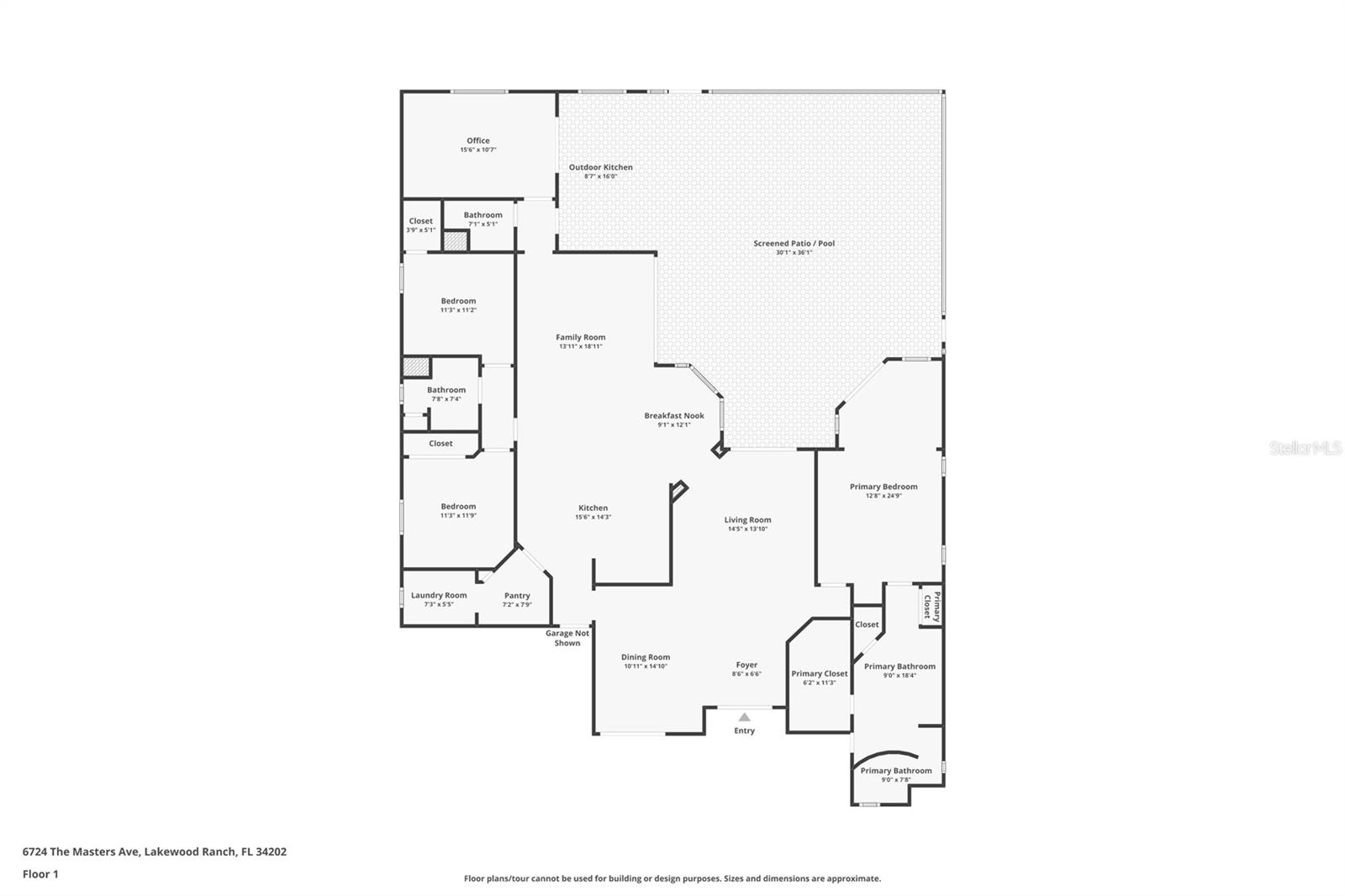 6724 THE MASTERS AVE, LAKEWOOD RANCH, FL, 34202