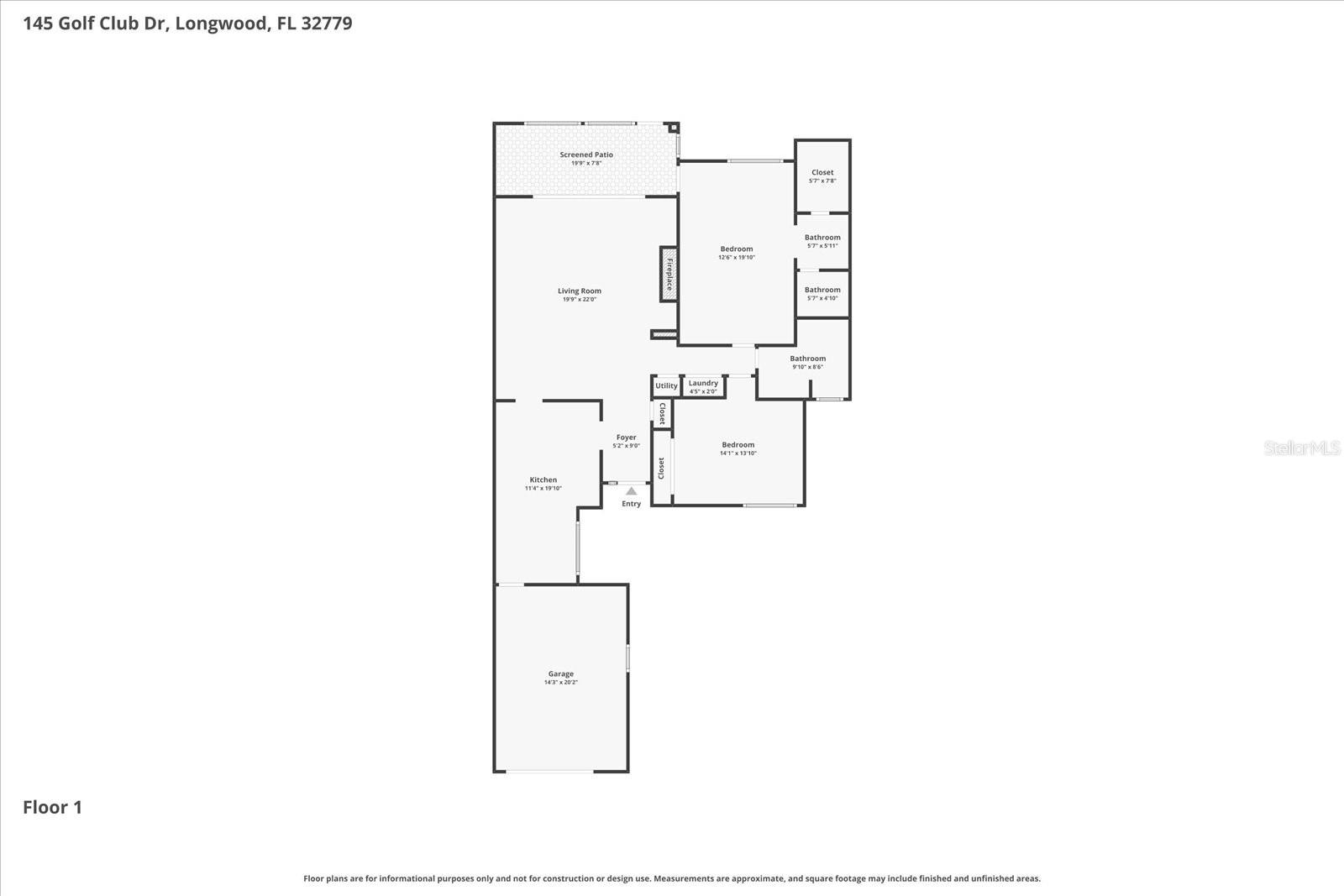 145 GOLF CLUB DR, LONGWOOD, FL, 32779