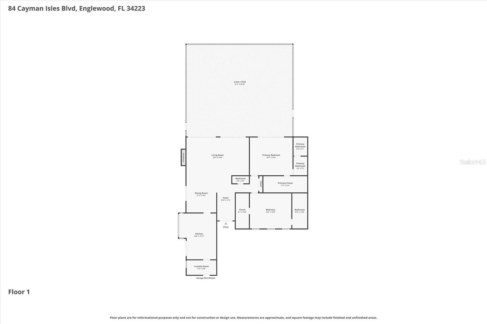 84 CAYMAN ISLES BLVD, ENGLEWOOD, FL, 34223