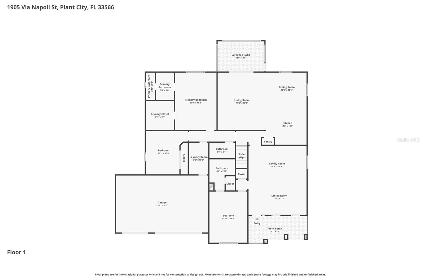 1905 VIA NAPOLI ST, PLANT CITY, FL, 33566