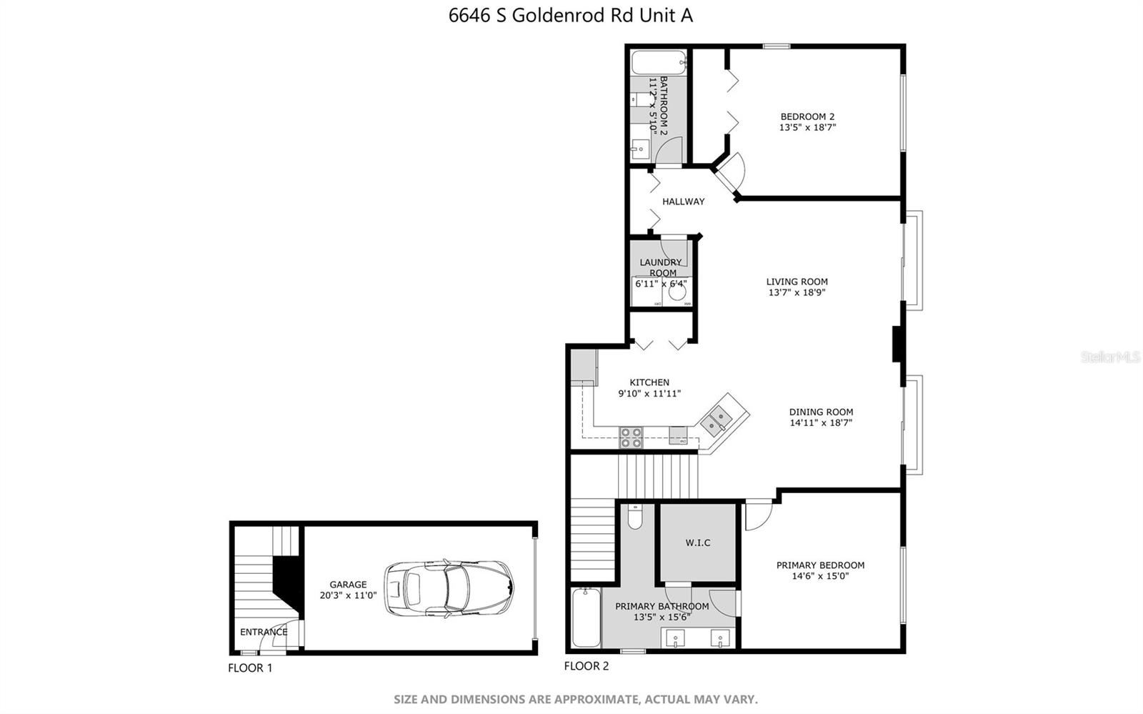 6646 S GOLDENROD RD #121A, ORLANDO, FL, 32822