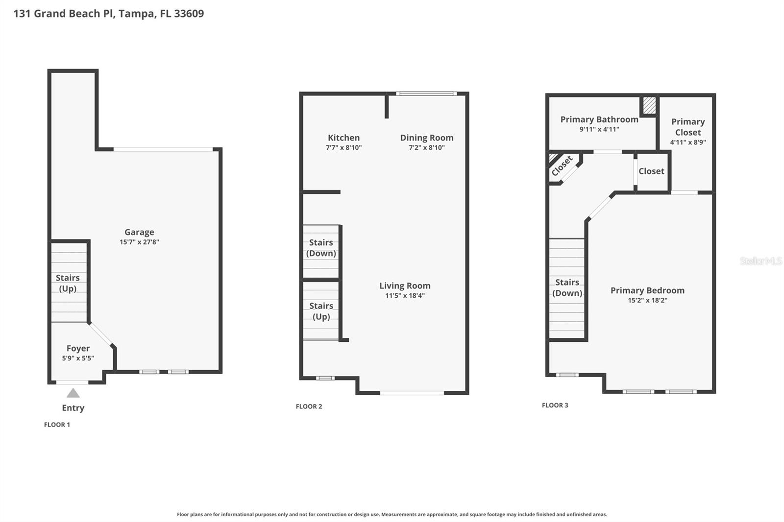 131 GRAND BEACH PL #131, TAMPA, FL, 33609