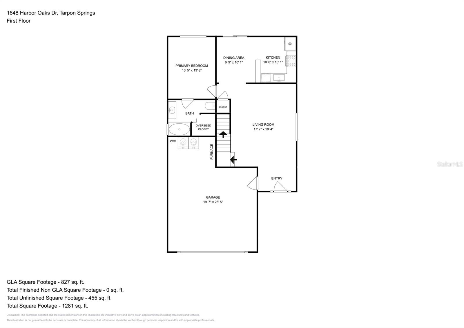 1648 HARBOR OAKS DR, TARPON SPRINGS, FL, 34689