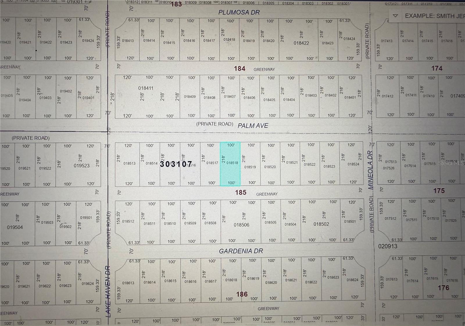 513 PALM AVE, INDIAN LAKE ESTATES, FL, 33855