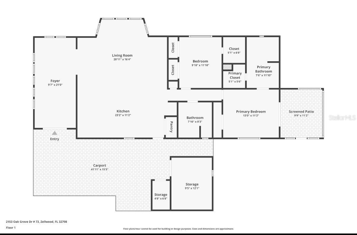 2153 OAK GROVE DR #73, ZELLWOOD, FL, 32798