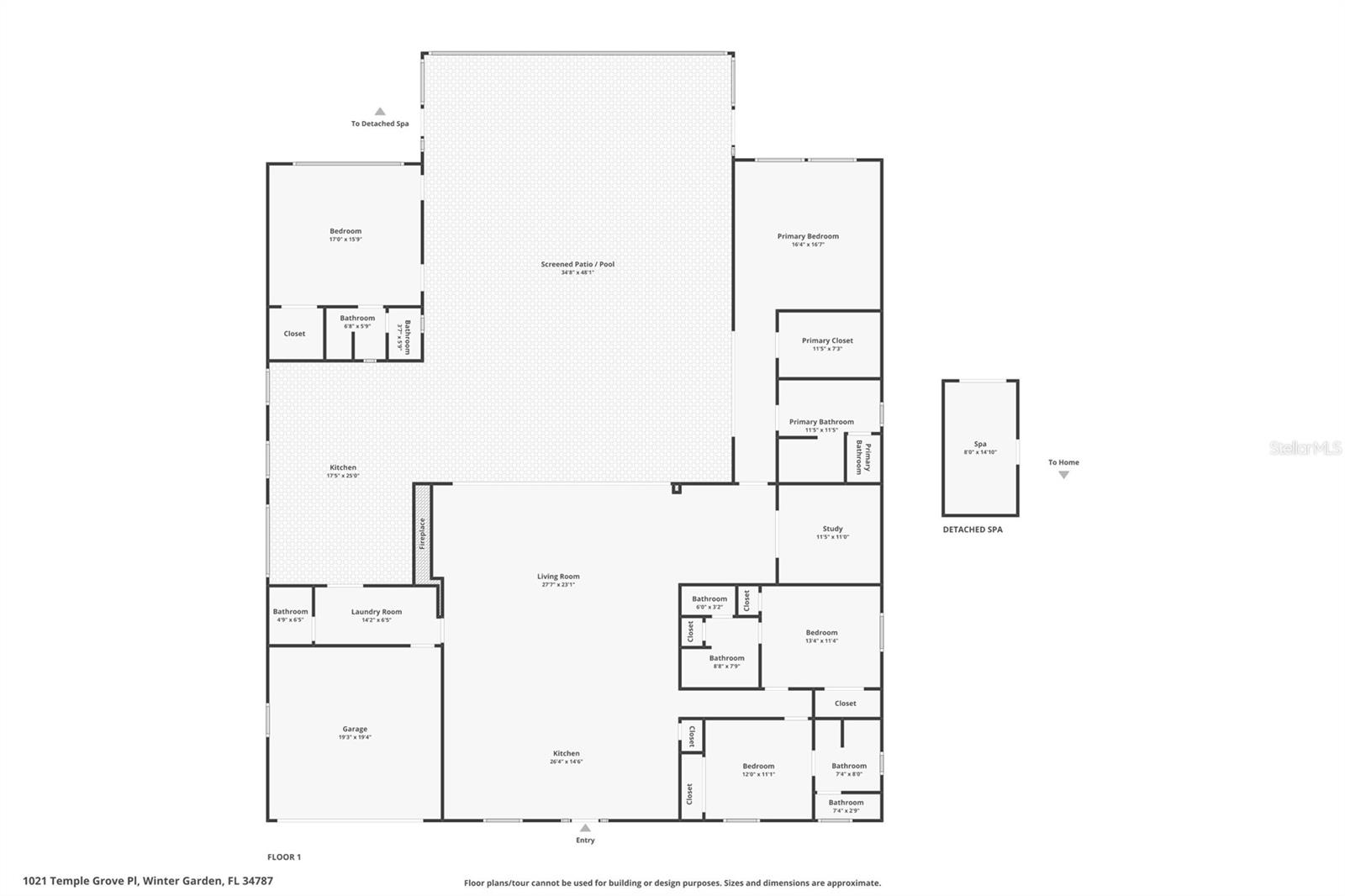 1021 TEMPLE GROVE PL, WINTER GARDEN, FL, 34787