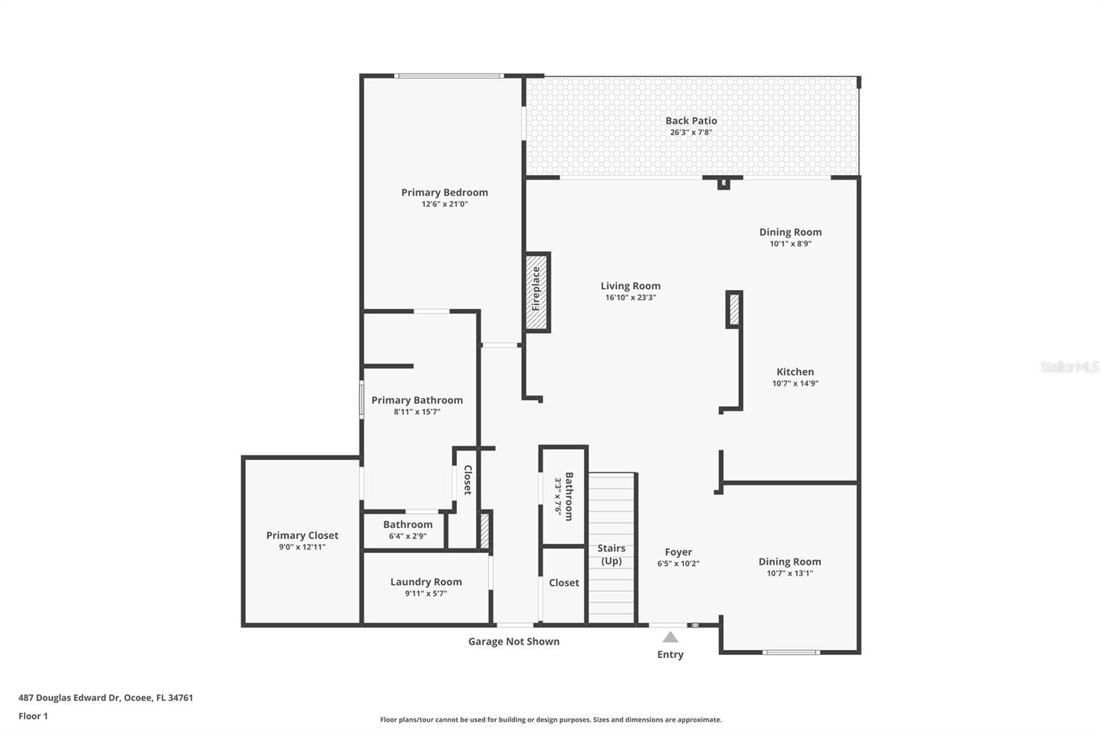 487 DOUGLAS EDWARD DR, OCOEE, FL, 34761