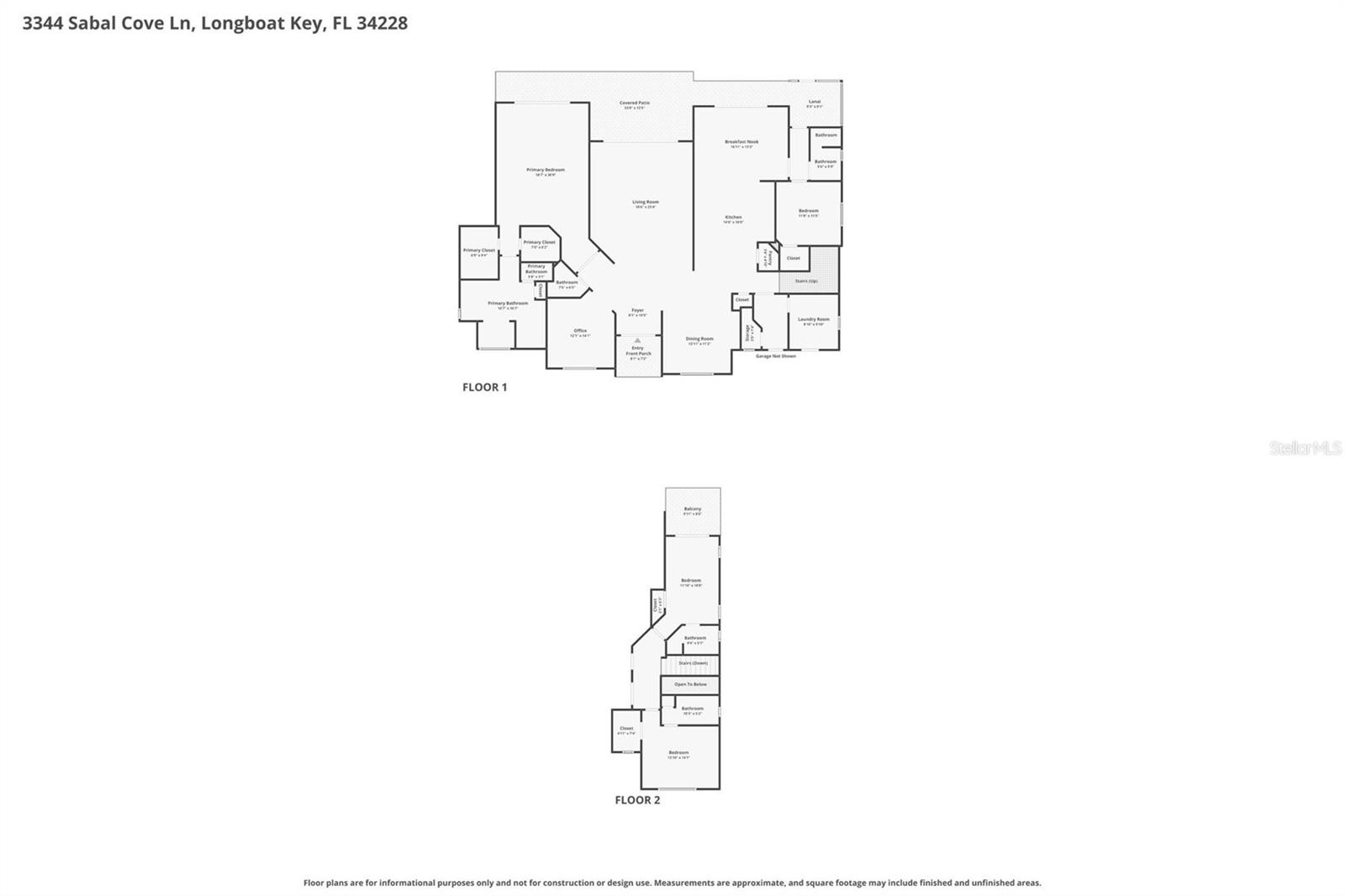 3344 SABAL COVE LN, LONGBOAT KEY, FL, 34228