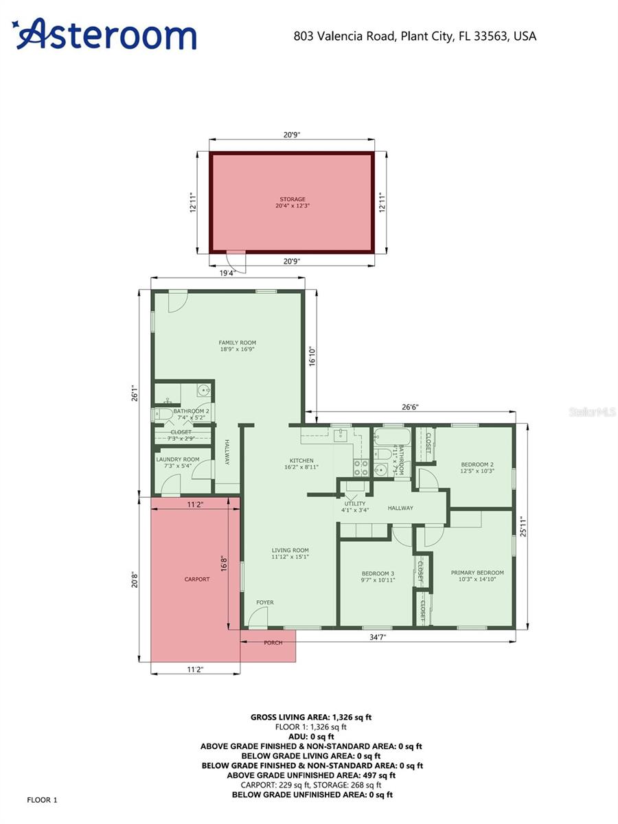 803 VALENCIA RD, PLANT CITY, FL, 33563