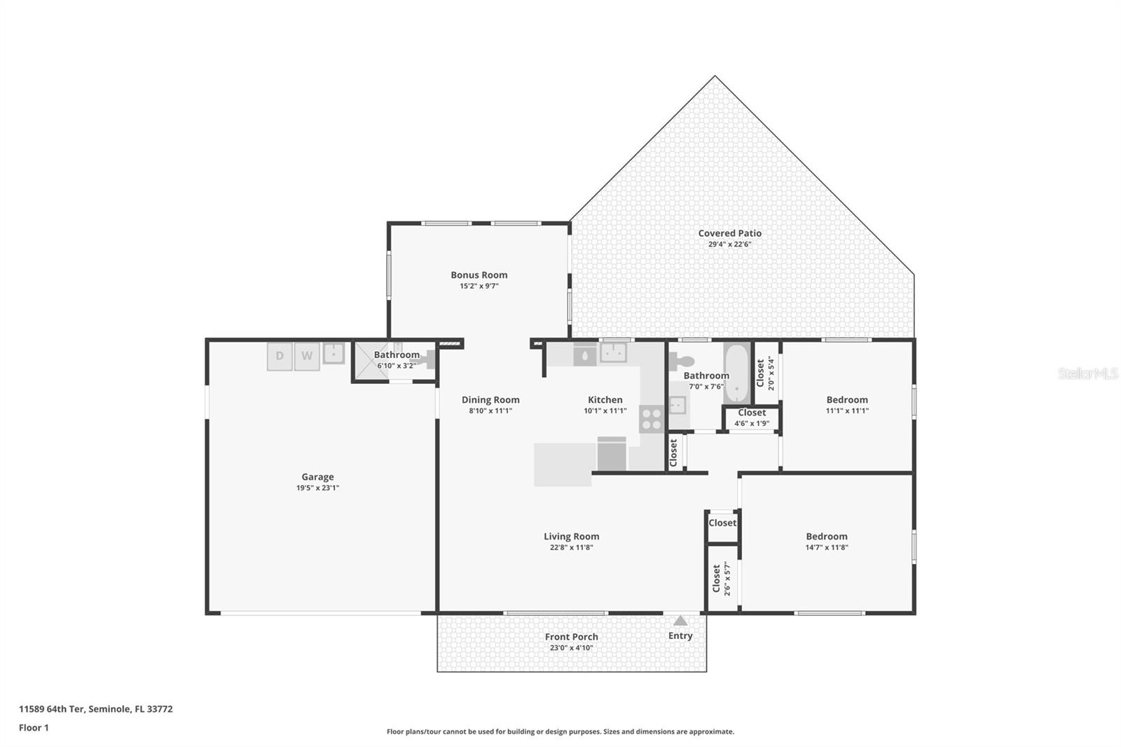 11589 64TH TER, SEMINOLE, FL, 33772