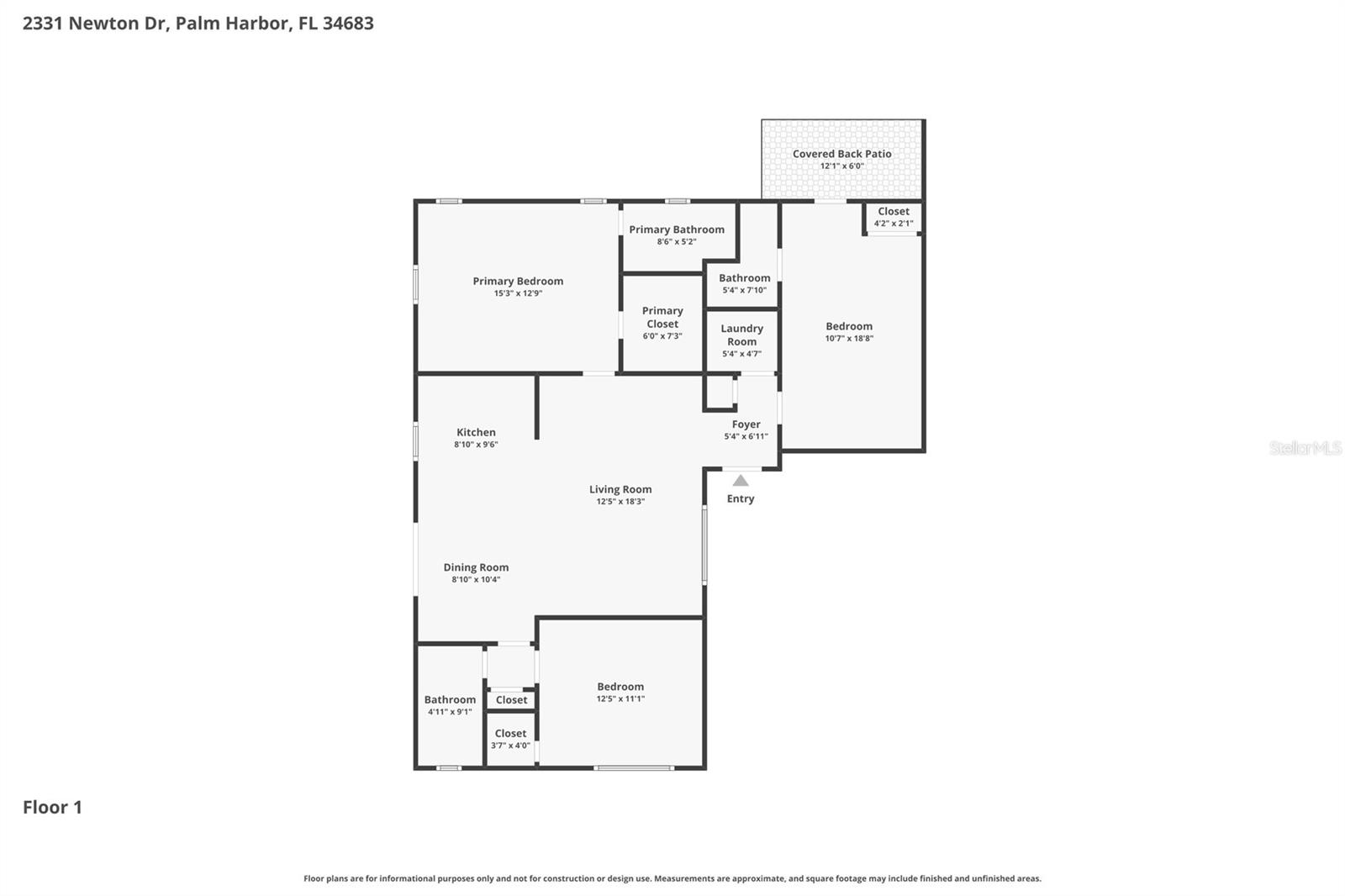 2331 NEWTON DR, PALM HARBOR, FL, 34683