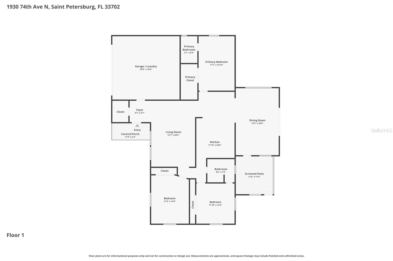 1930 74TH AVE N, ST PETERSBURG, FL, 33702