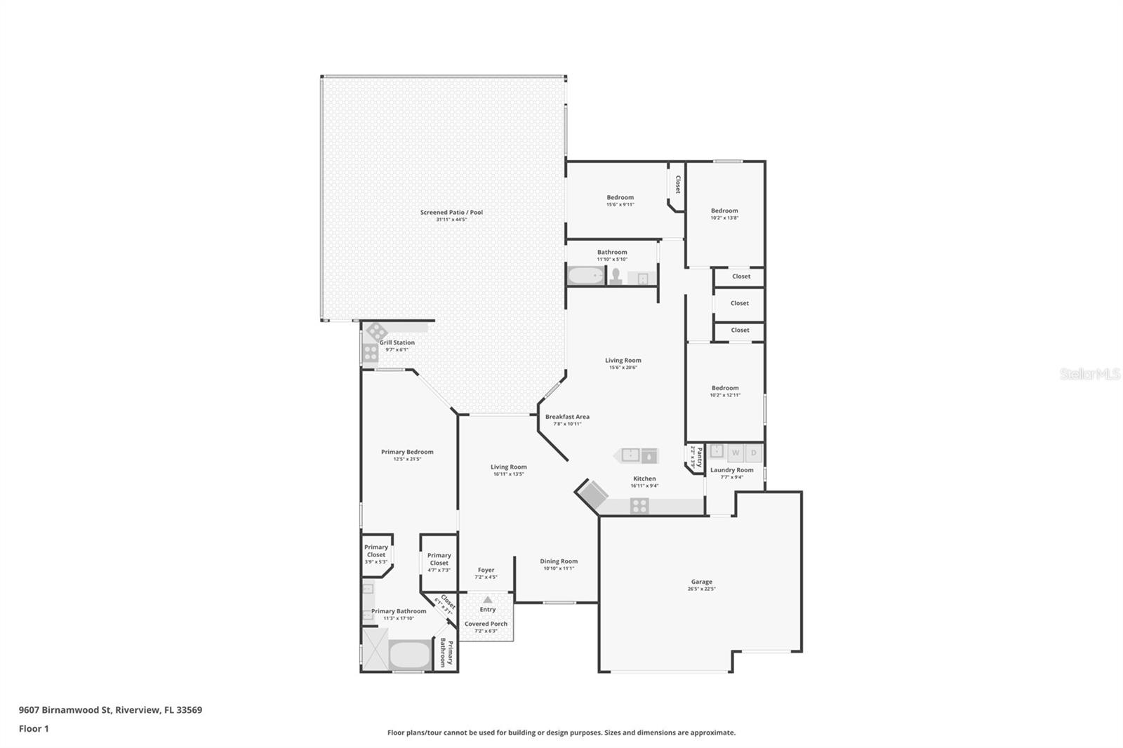 9607 BIRNAMWOOD ST, RIVERVIEW, FL, 33569