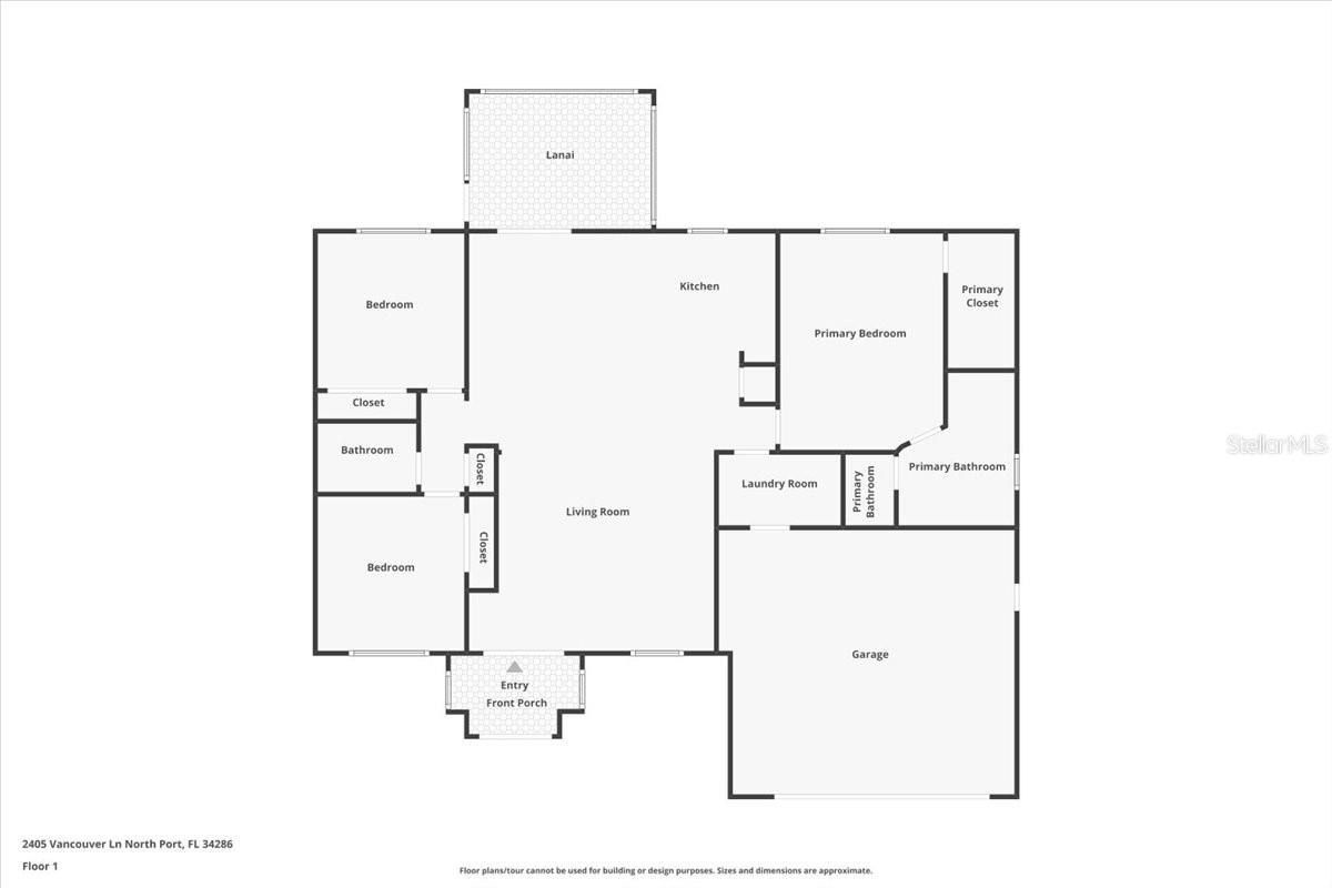 2405 VANCOUVER LN, NORTH PORT, FL, 34286