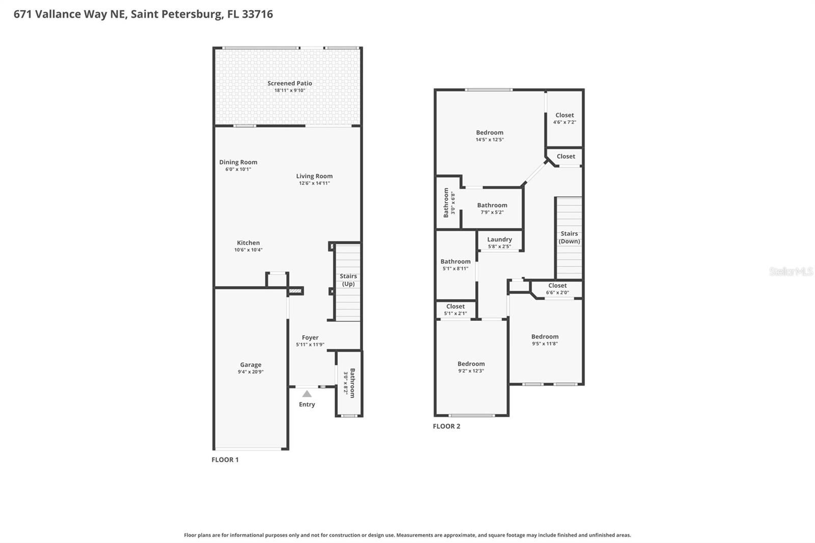 671 VALLANCE WAY NE, ST PETERSBURG, FL, 33716
