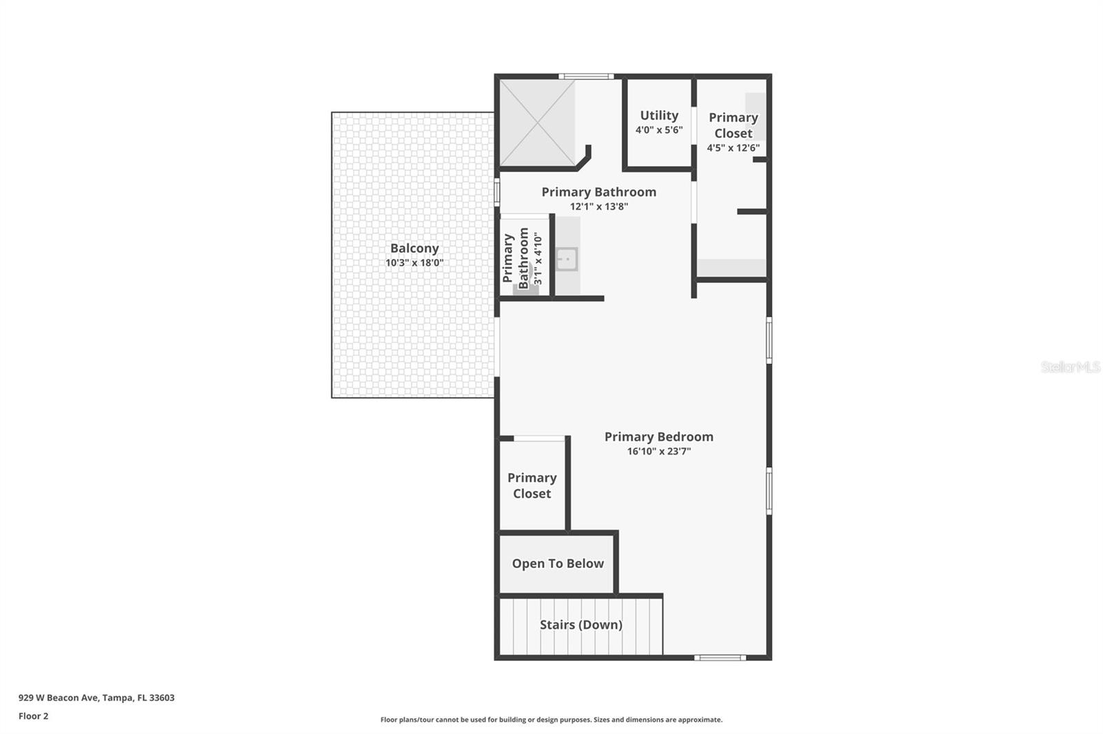 929 W BEACON AVE, TAMPA, FL, 33603