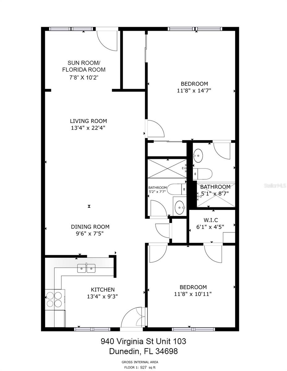 940 VIRGINIA ST #103, DUNEDIN, FL, 34698