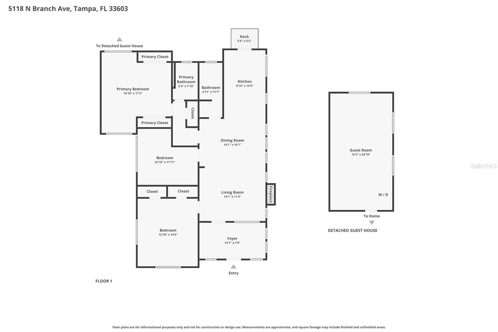5118 N BRANCH AVE, TAMPA, FL, 33603