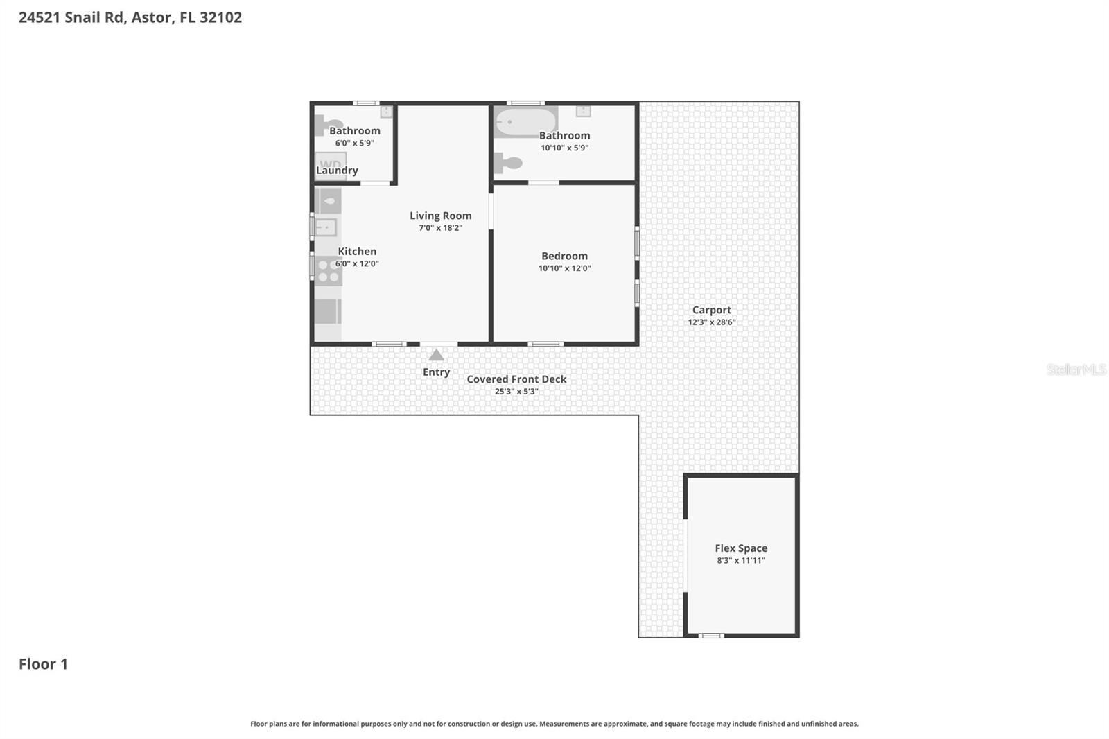 24521 SNAIL RD, ASTOR, FL, 32102