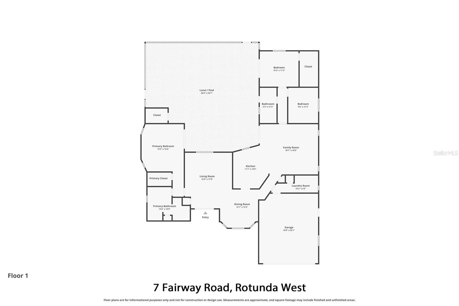 7 FAIRWAY RD, ROTONDA WEST, FL, 33947