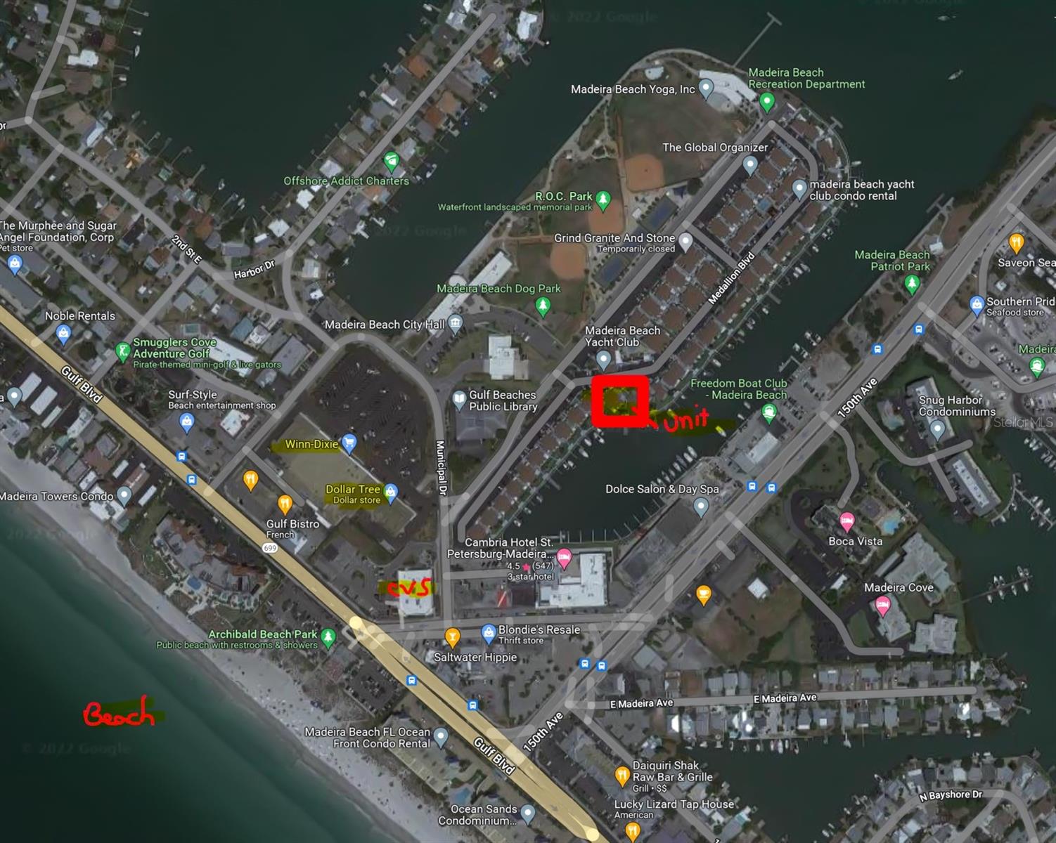215 MEDALLION BLVD #G, MADEIRA BEACH, FL, 33708