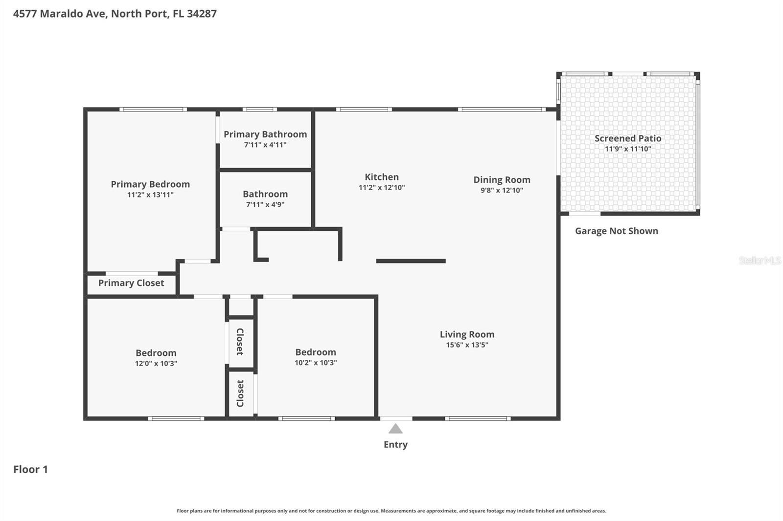 4577 MARALDO AVE, NORTH PORT, FL, 34287