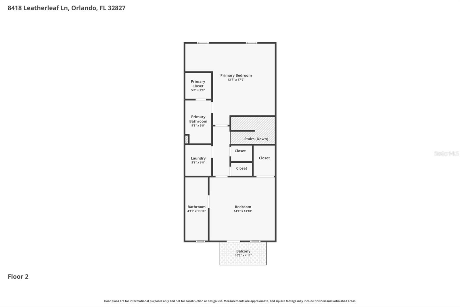 8418 LEATHERLEAF LN, ORLANDO, FL, 32827