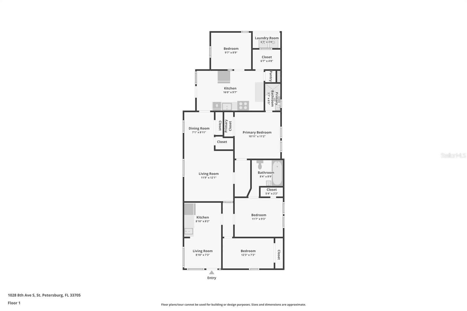 1028 8TH AVE S, ST PETERSBURG, FL, 33705