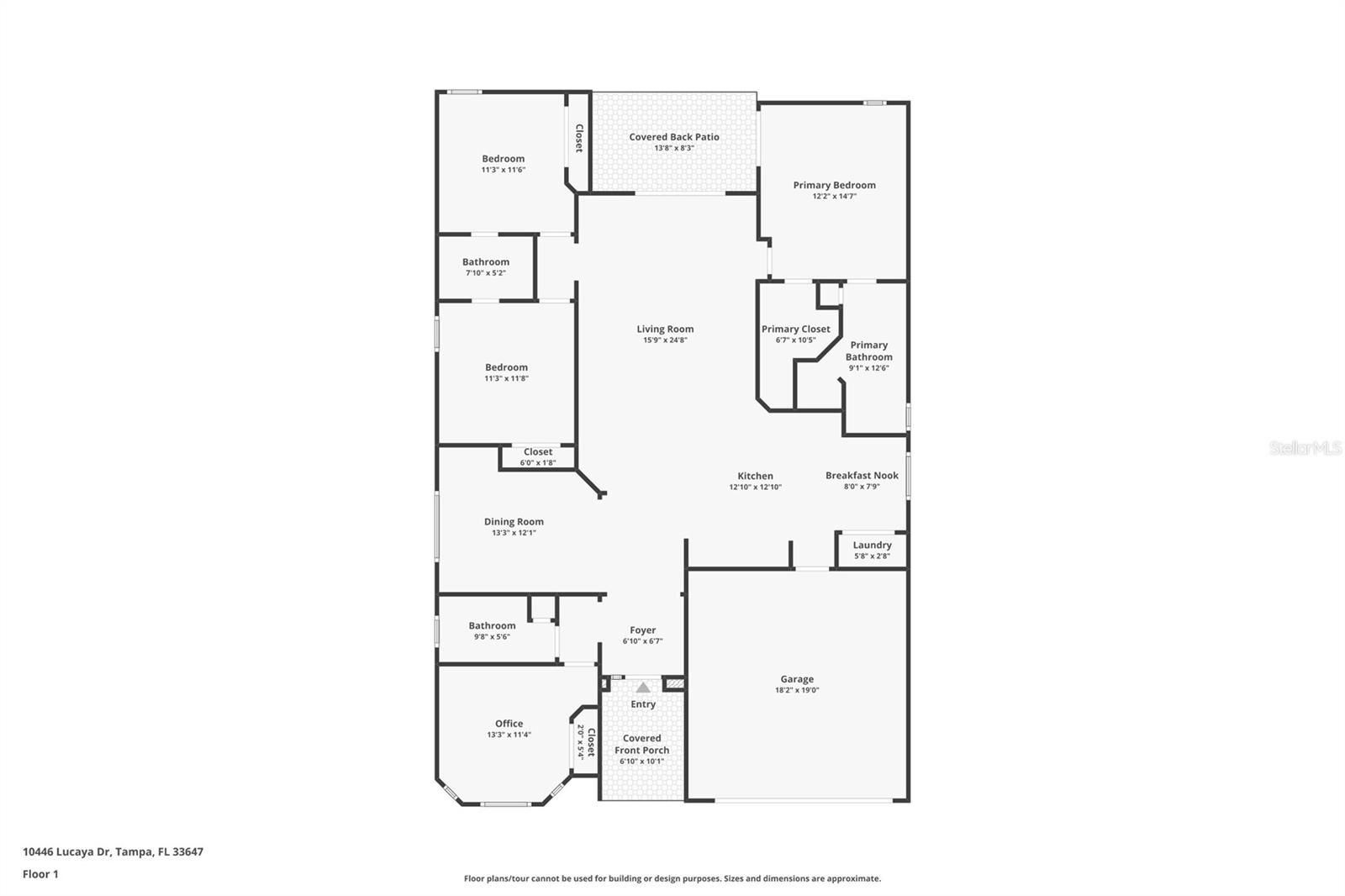 10446 LUCAYA DR, TAMPA, FL, 33647