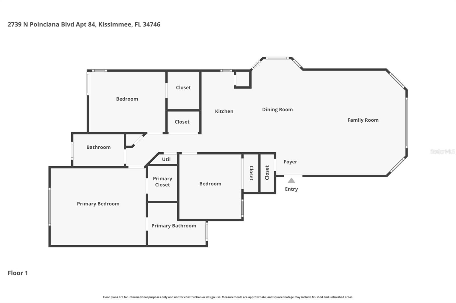 2739 N POINCIANA BLVD #84, KISSIMMEE, FL, 34746