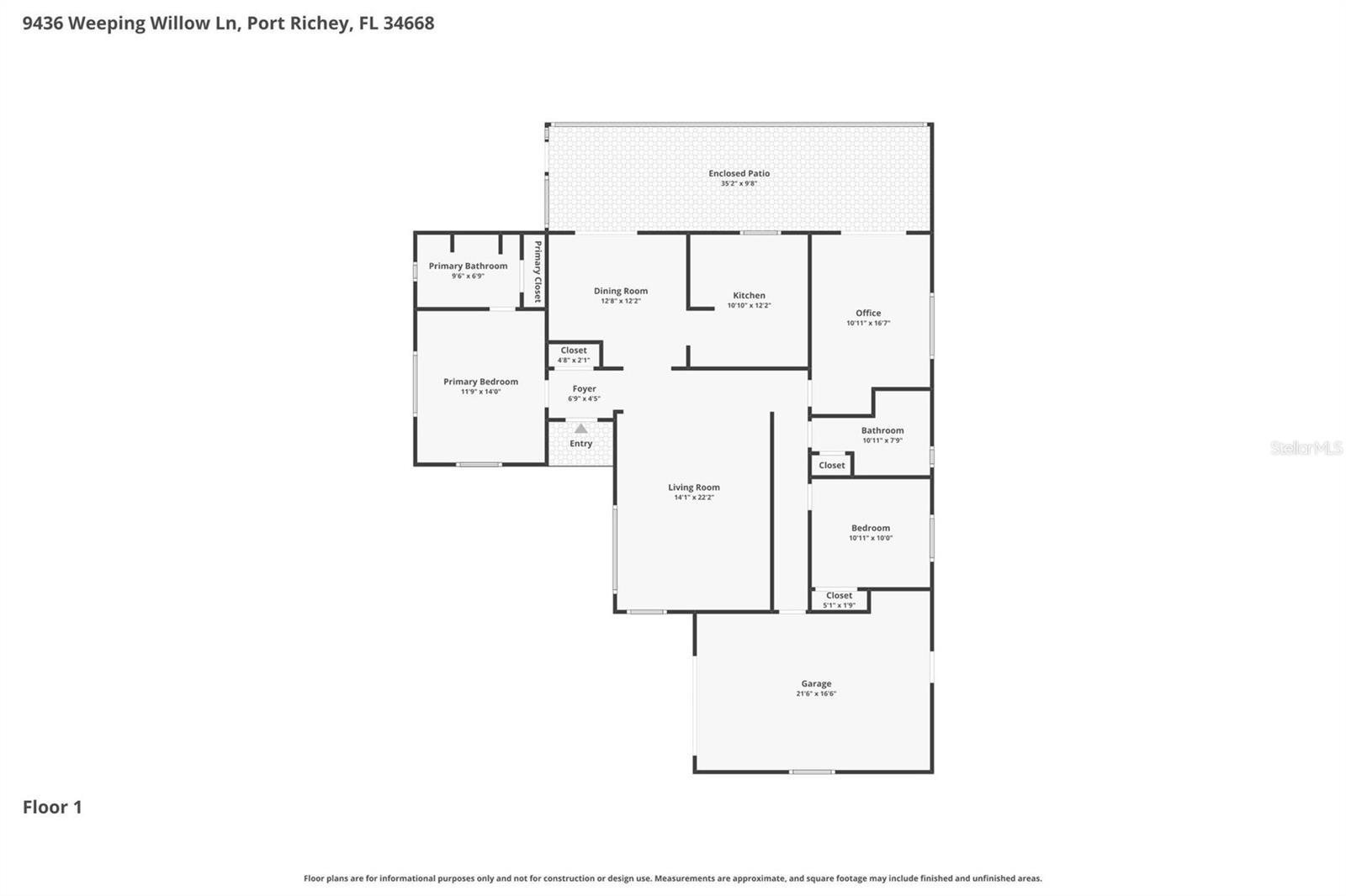 9436 WEEPING WILLOW LN, PORT RICHEY, FL, 34668