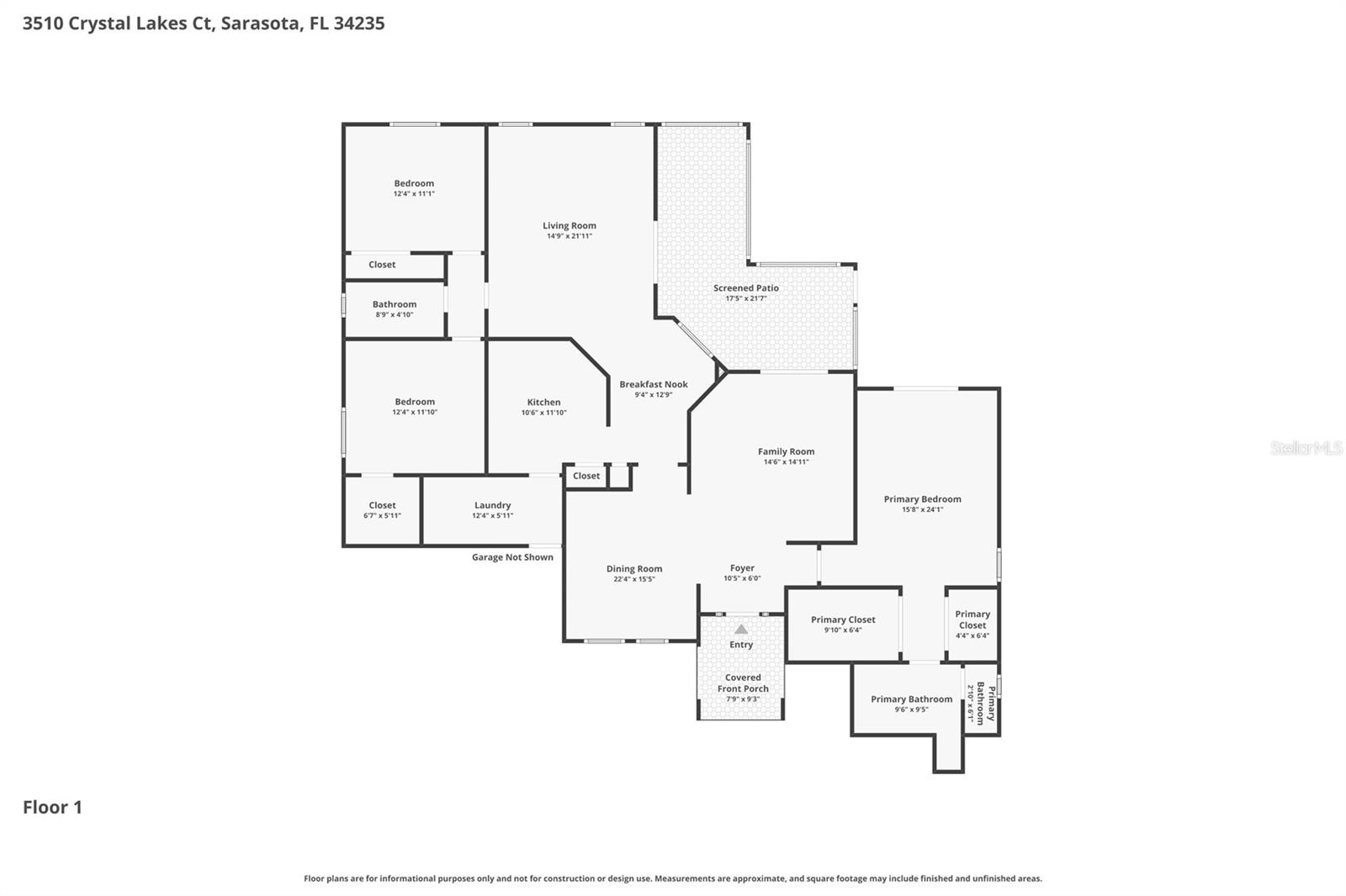 3510 CRYSTAL LAKES CT, SARASOTA, FL, 34235