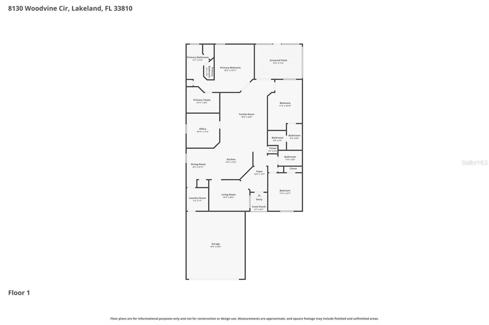 8130 WOODVINE CIR, LAKELAND, FL, 33810