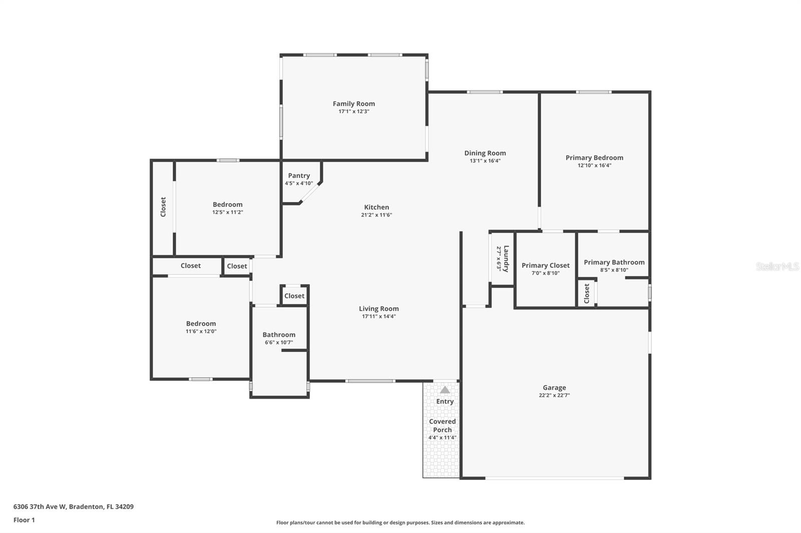 6306 37TH AVE W, BRADENTON, FL, 34209