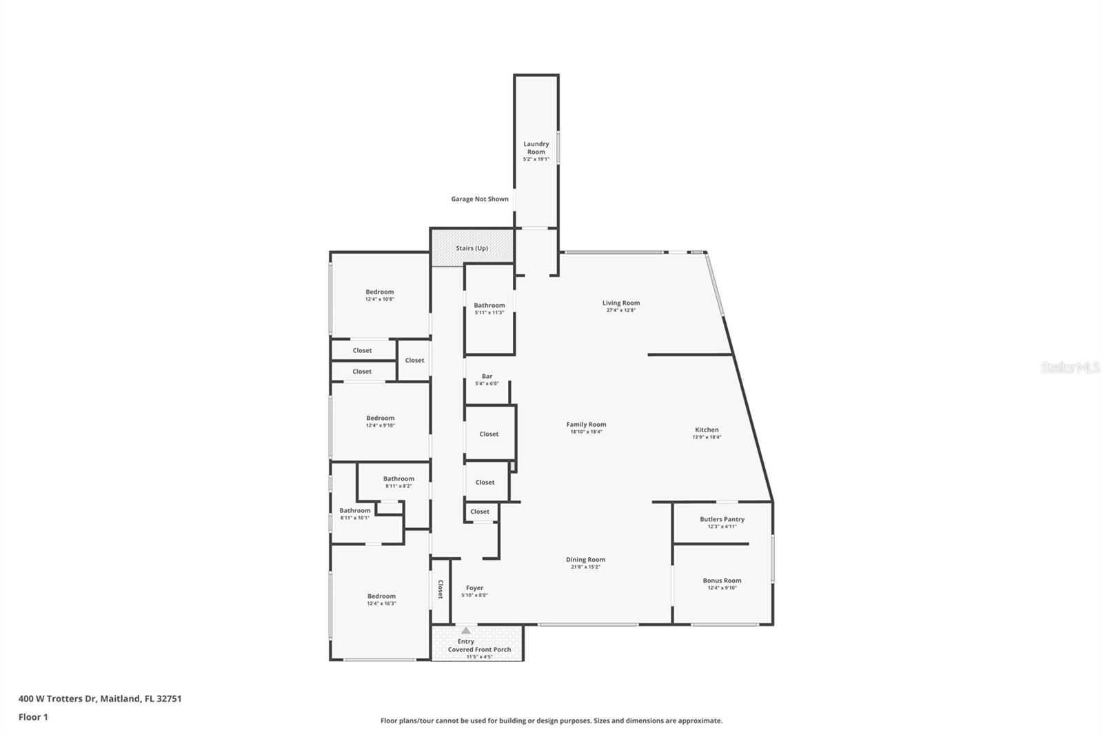 400 W TROTTERS DR, MAITLAND, FL, 32751