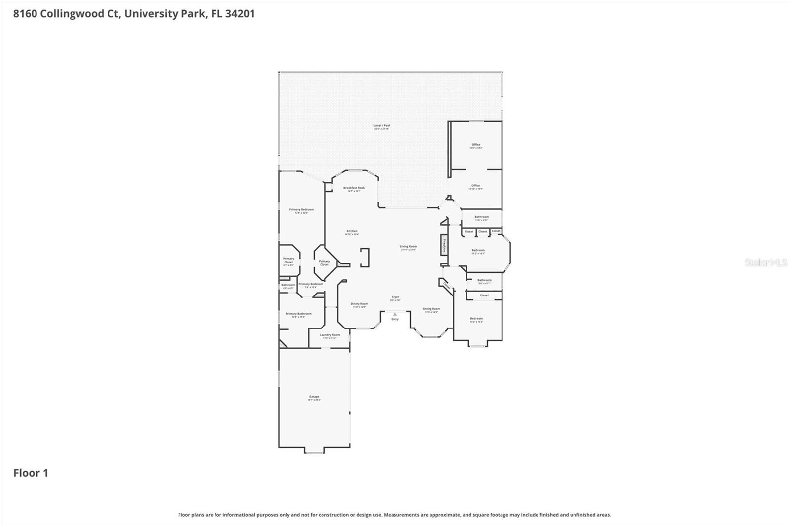 8160 COLLINGWOOD CT, UNIVERSITY PARK, FL, 34201