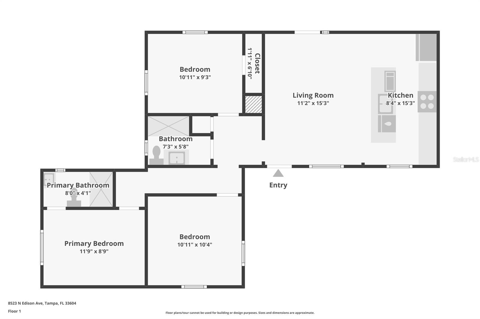 8523 N EDISON AVE, TAMPA, FL, 33604
