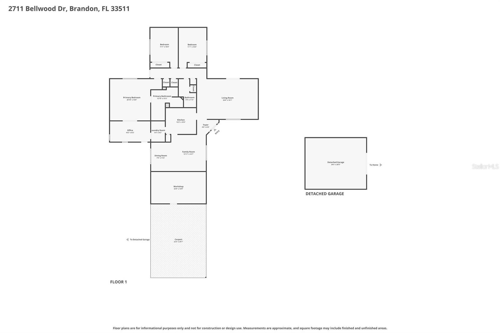 2711 BELLWOOD DR, BRANDON, FL, 33511