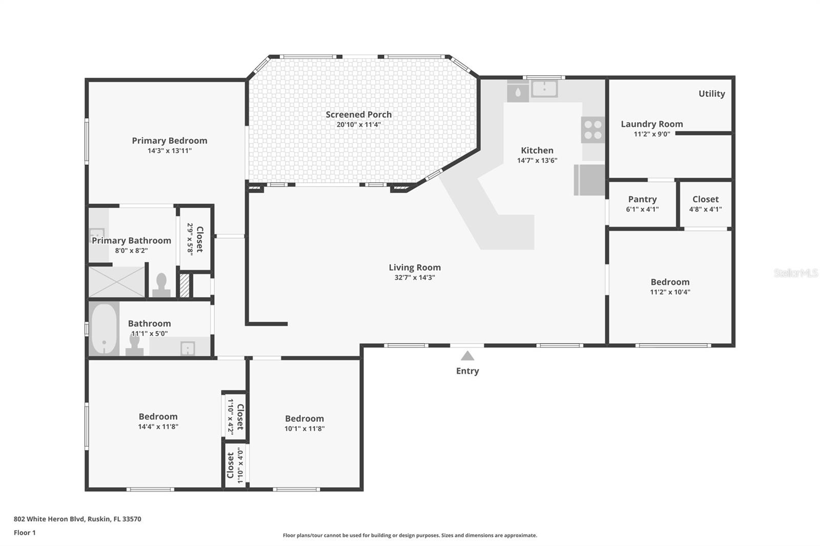 802 WHITE HERON BLVD, RUSKIN, FL, 33570