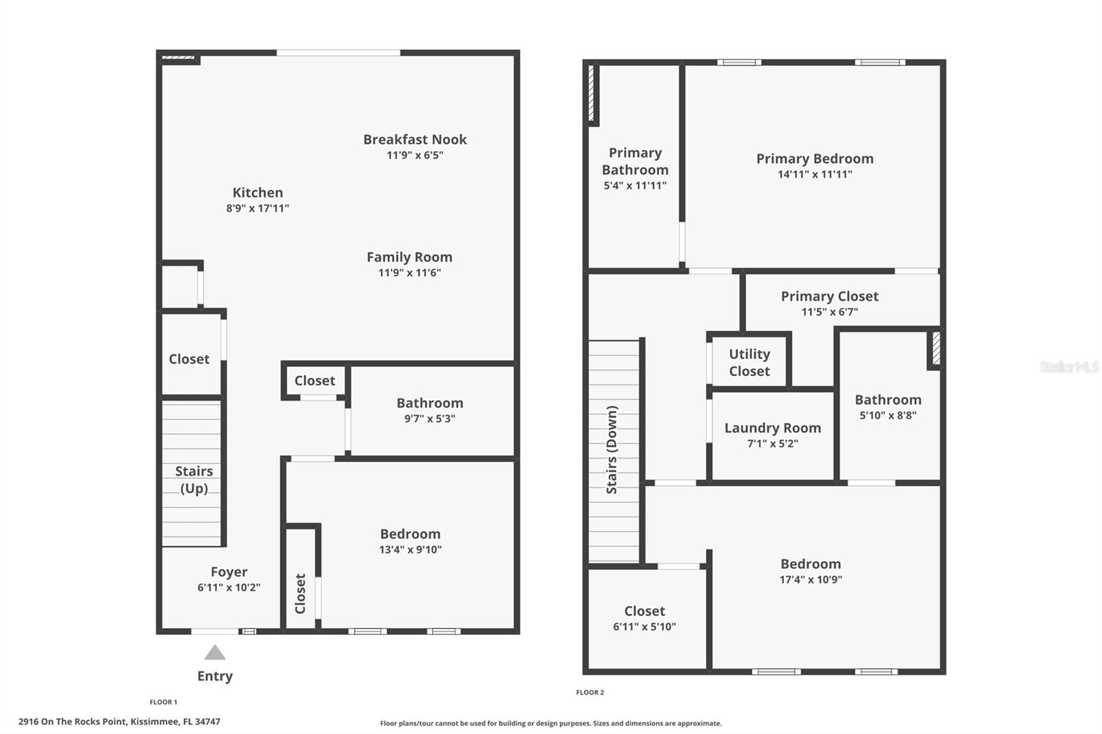 2916 ON THE ROCKS PT, KISSIMMEE, FL, 34747