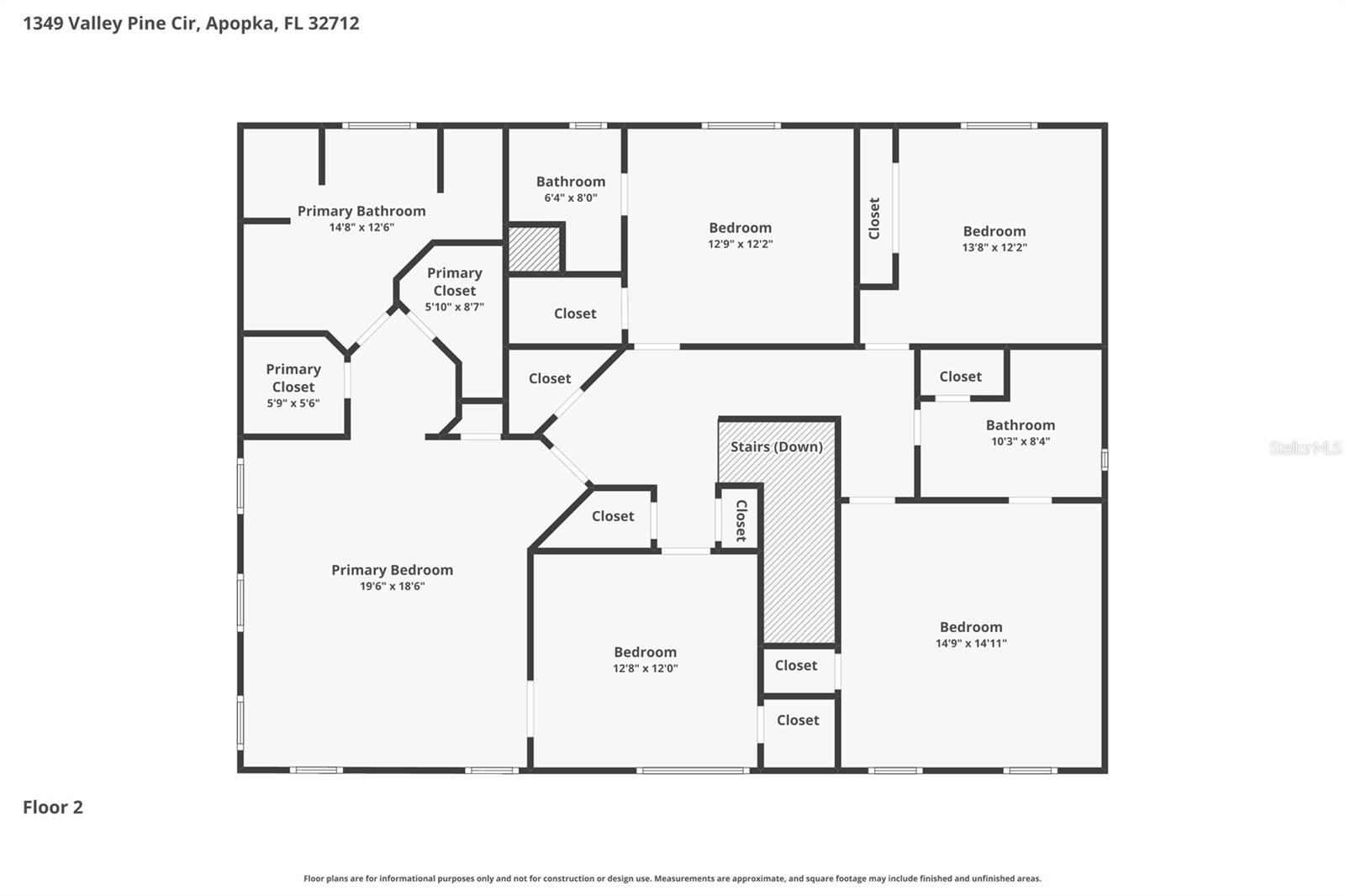 1349 VALLEY PINE CIR, APOPKA, FL, 32712