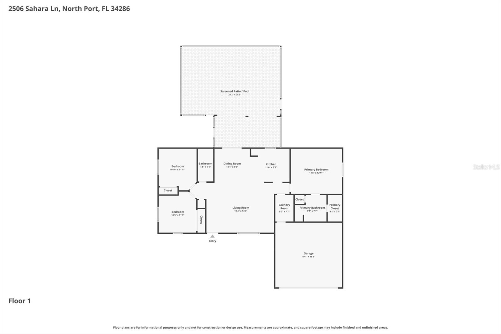2506 SAHARA LN, NORTH PORT, FL, 34286